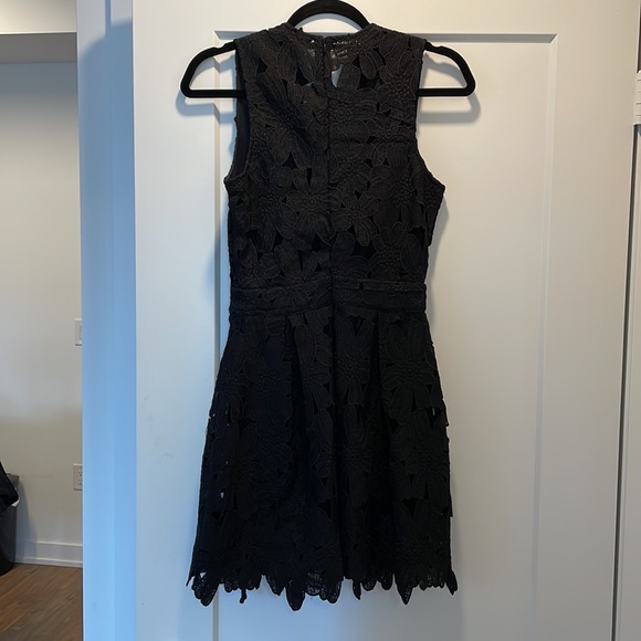 Black cocktail/wedding guest Windsor Dress - Picture 4 of 5